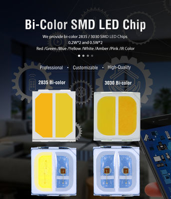 Multi Color Led Chip 3030 Custom Multi Color SMD LED 2700K 6500K Dimmable LED Chip